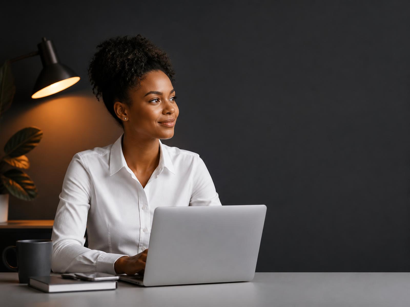 A DOERN user managing her products and bookings on a laptop